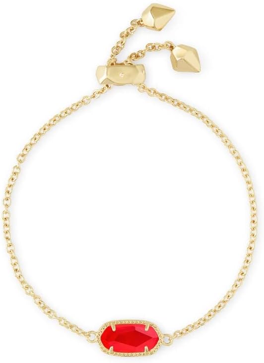 Manufacturer Kendra Scott Elaina Adjustable Chain Bracelet for Women, Fashion Jewelry, Gold-Plated bracelets