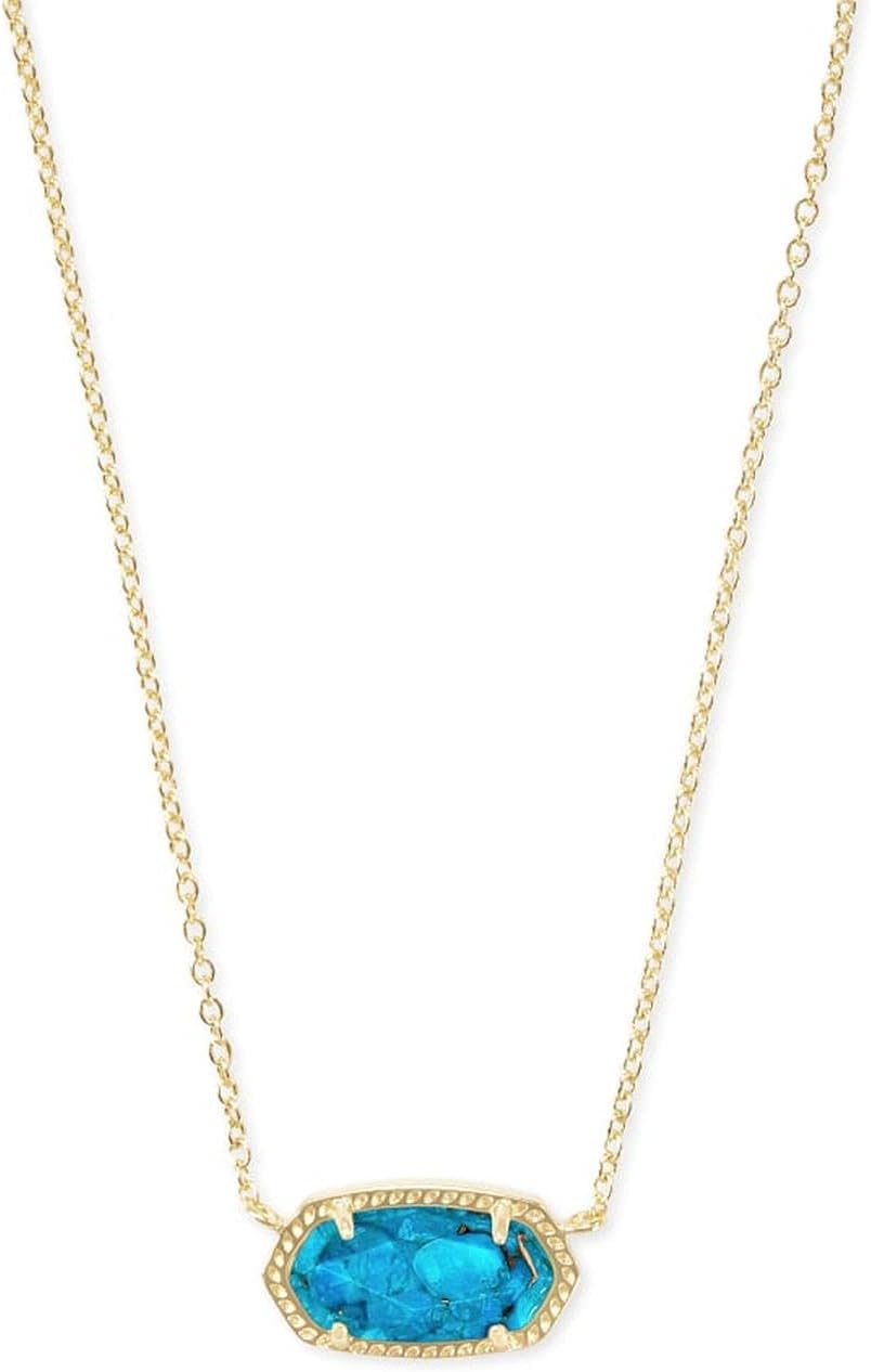 Manufacturer Kendra Scott Elisa Pendant Necklace for Women, Fashion Jewelry, 14k Gold-Plated Necklace
