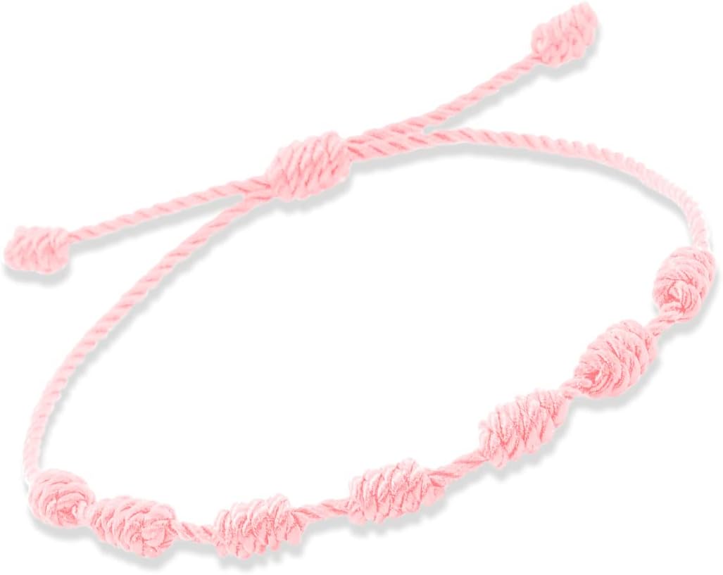 Manufacturer PHITECUS Bracelet 7 knots for protection, Evil Eye and Good Luck. Buddisth String. Thread/Amulet for prosperity and success. Talisman for Womens, Mens, Girls, Boys. Cord Adjustable. bracelets