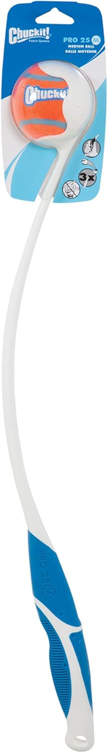 Manufacturer Chuckit! Dog Ball Launcher - Sport 12" with Medium (2.5"), Dog Fetch Ball Thrower, For Dogs 20-60 Pounds, Made in USA Dog toy