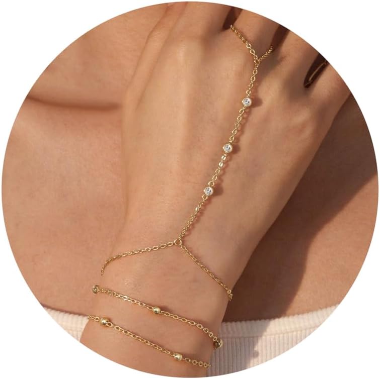 Manufacturer TEN MIRO 16k Chunky Gold Bracelets for Women Non Tarnish,Womens Gold Bracelet Stack Layered Chunky Chain Bracelets Waterproof Link Bracelets Rope Tennis Satellite Bead Ball Bracelet Jewelry Gifts for Womens bracelets