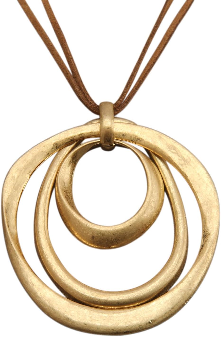 Manufacturer Boho Necklaces for Women Chunky Circle Necklace Layered Boho Circle Leather Choker Necklace Long Vintage Necklaces Bohemian Jewlery Gifts necklace