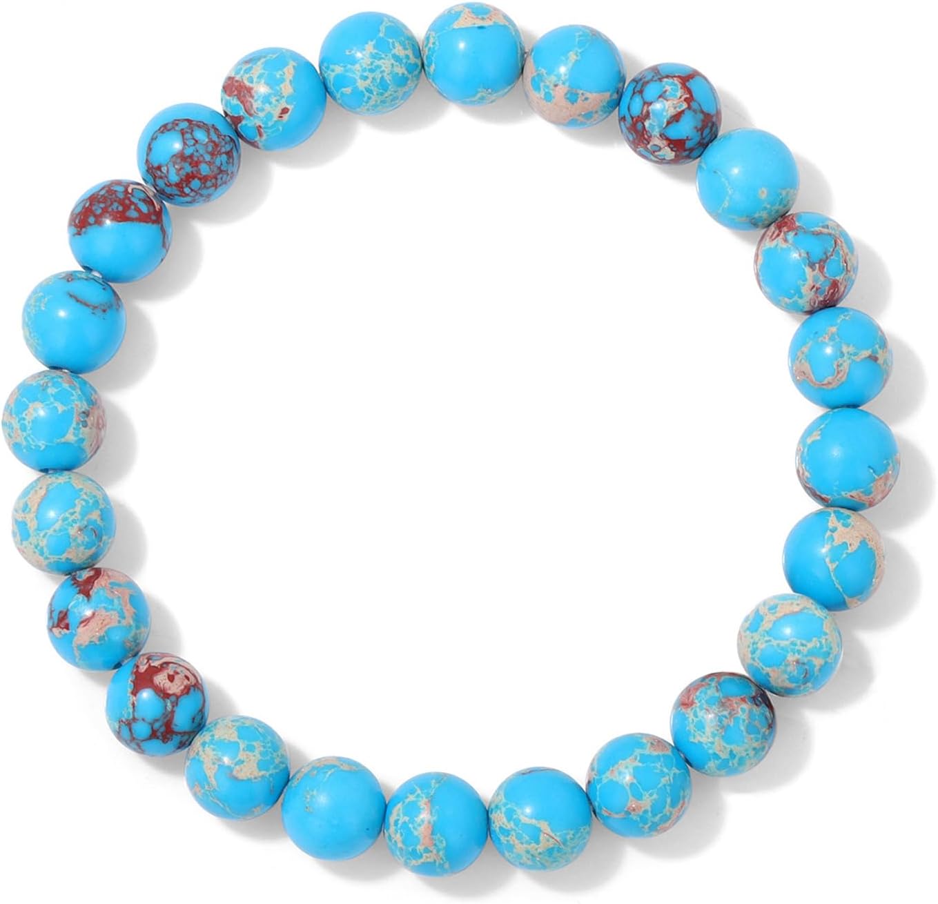Manufacturer GolbalJew Healing Bracelet For Women Anxiety Beaded Bracelets Jewelry Healing Stone Crystal Bracelet Stress Relief Yoga Beads Chakra Bracelets Gifts For Women pink bracelets