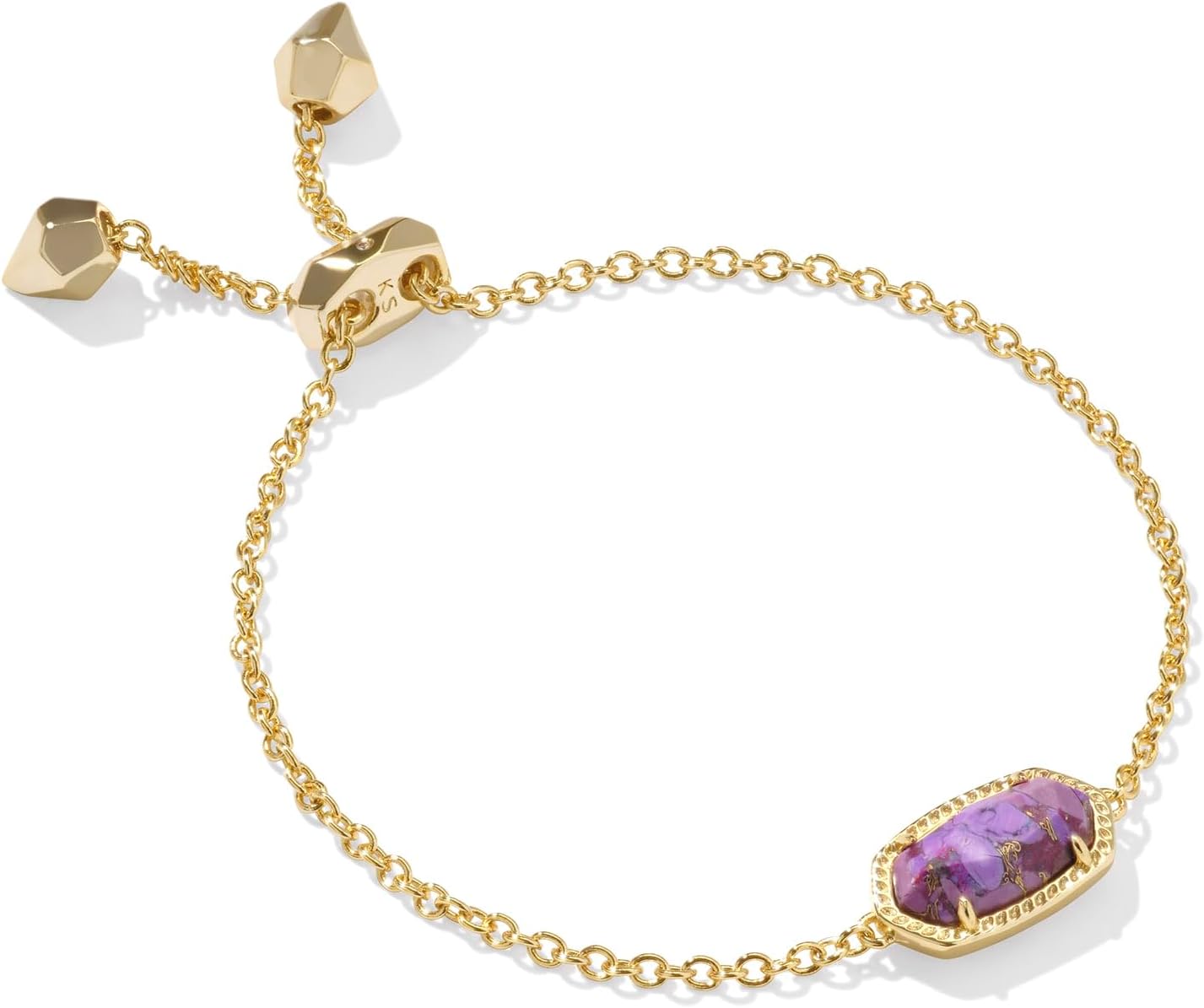 Manufacturer Kendra Scott Elaina Adjustable Chain Bracelet for Women, Fashion Jewelry, Gold-Plated bracelets