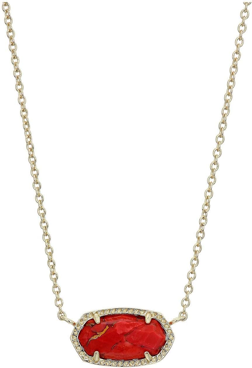 Manufacturer Kendra Scott Elisa Pendant Necklace for Women, Fashion Jewelry, 14k Gold-Plated Necklace
