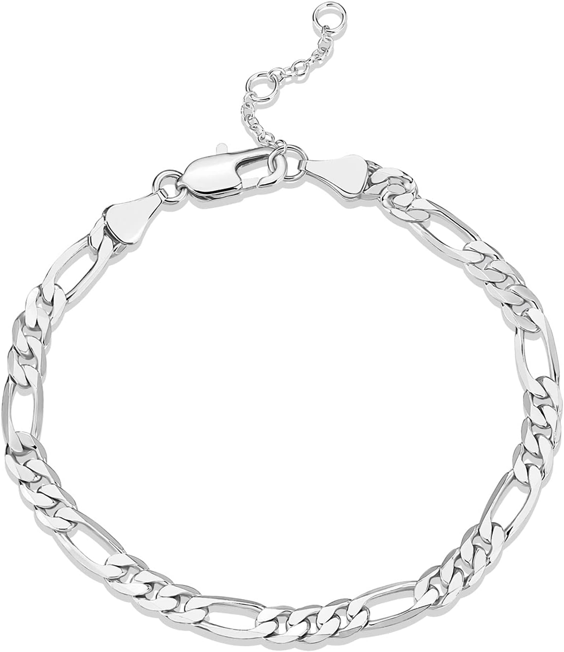 Manufacturer PAVOI 14K Gold Plated Paperclip/Curb/Figaro Chain Adjustable Bracelet for Women bracelets