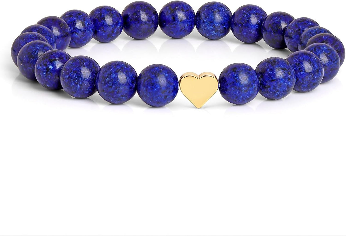 Manufacturer GolbalJew Healing Bracelet For Women Anxiety Beaded Bracelets Jewelry Healing Stone Crystal Bracelet Stress Relief Yoga Beads Chakra Bracelets Gifts For Women pink bracelets