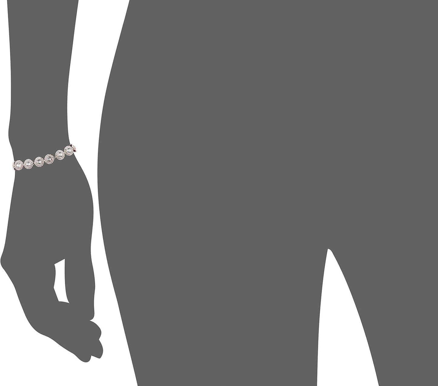 Manufacturer Swarovski Una Angelic Crystal Tennis Bracelet Collection bracelets