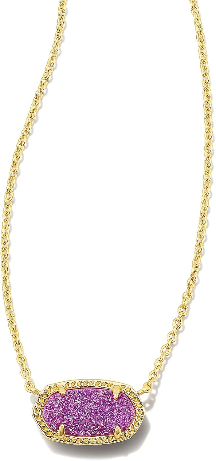 Manufacturer Kendra Scott Elisa Pendant Necklace for Women, Fashion Jewelry, 14k Gold-Plated Necklace