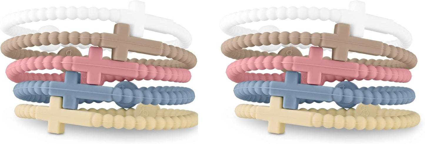 Manufacturer Ryan & Rose Jesus Bracelets - Cross Silicone Bracelet bracelets