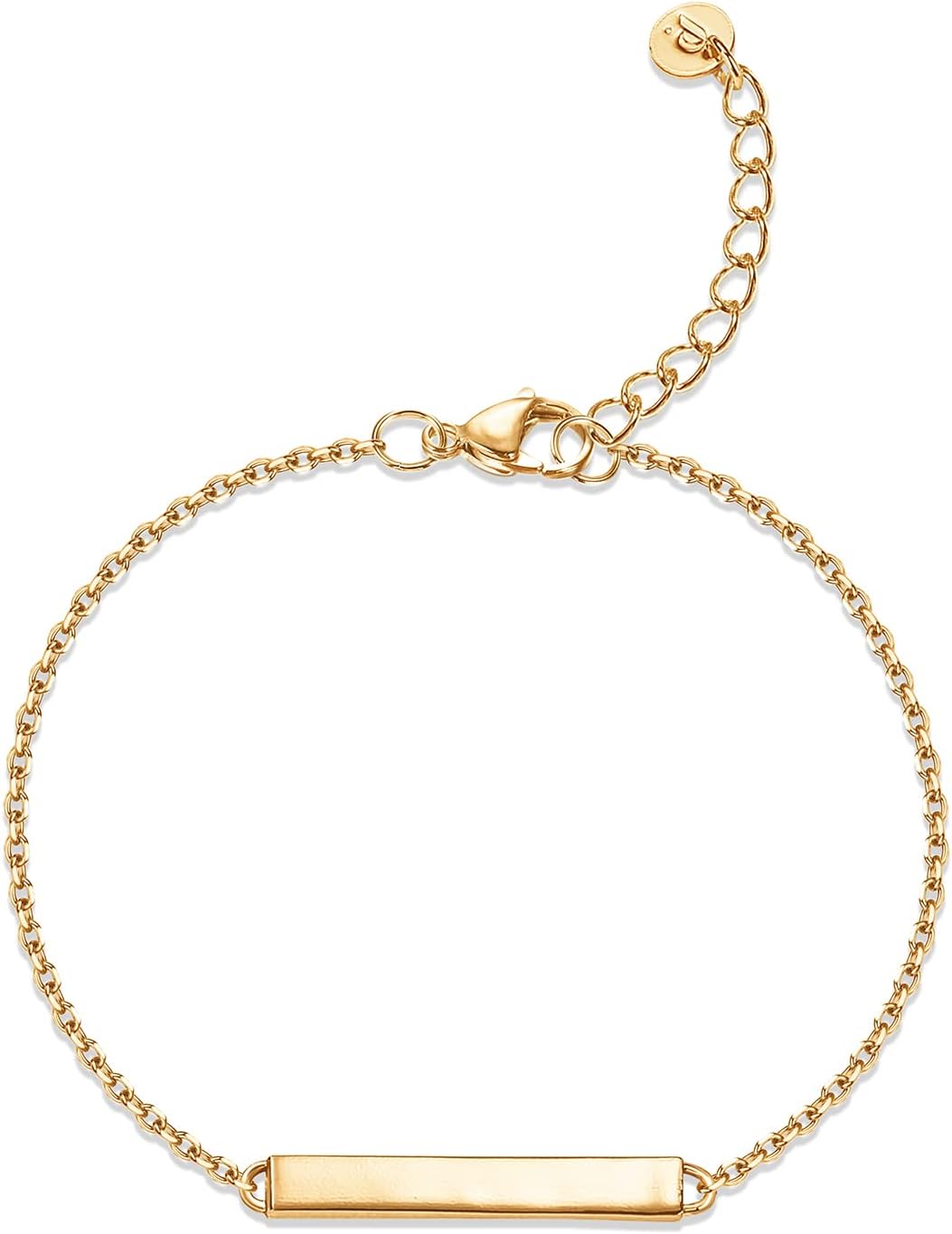 Manufacturer PAVOI 14K Gold Plated Lightweight Chain Bracelet | Curb Link and Cable Chain Bracelets for Women bracelets