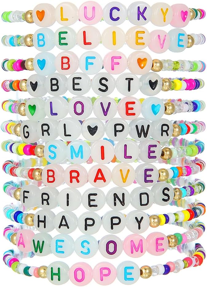 Manufacturer Friendship Bracelets Boho Stackable Bracelets for Women Surfer Heishi Clay Bead Bracelets Stretch Preppy Bracelets Colorful Boho Bracelets for Women bracelets