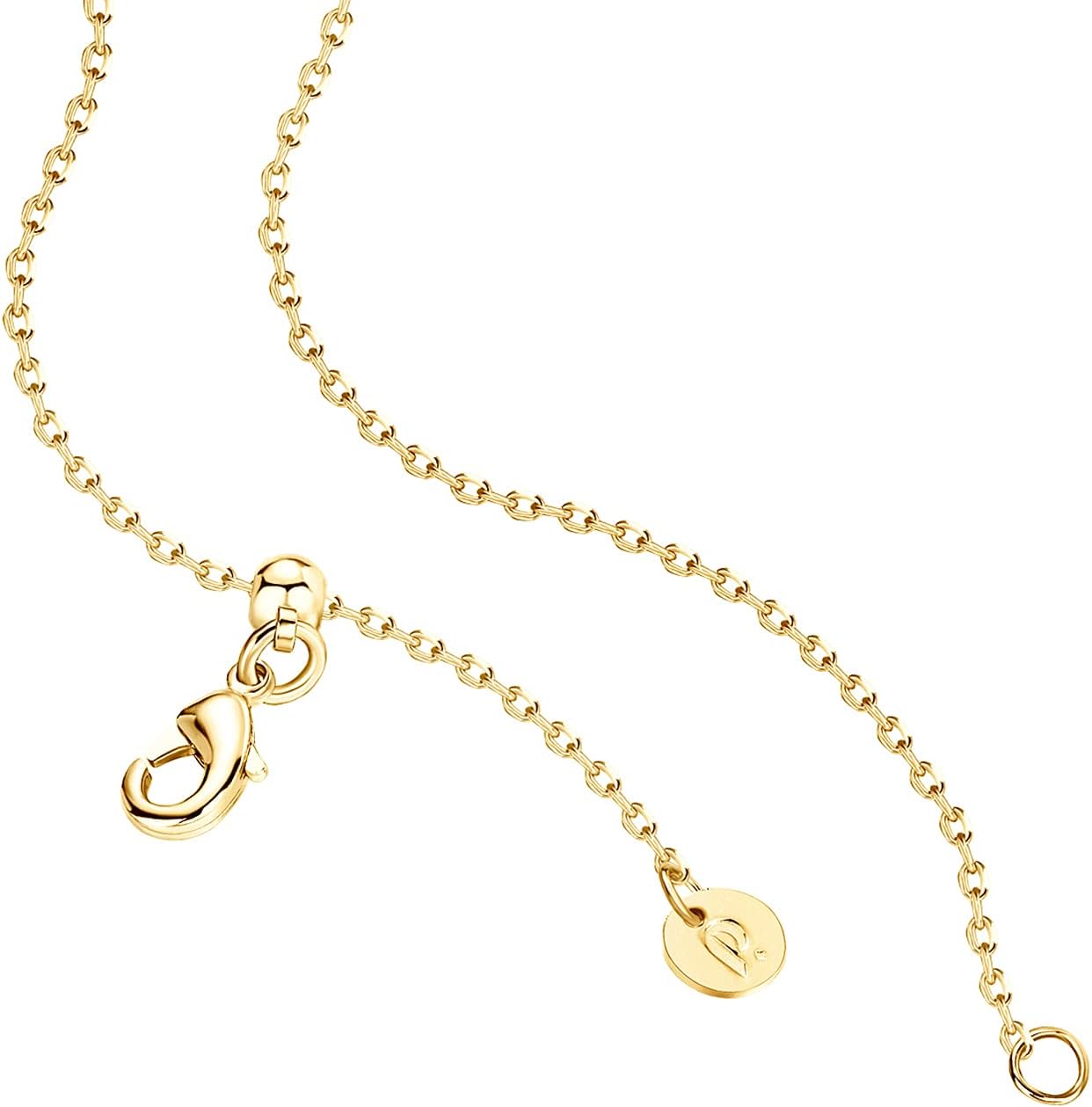 Manufacturer PAVOI 14K Gold Plated Cubic Zirconia Heart Necklace | Cute Dainty Love Pendant Necklaces for Women necklace