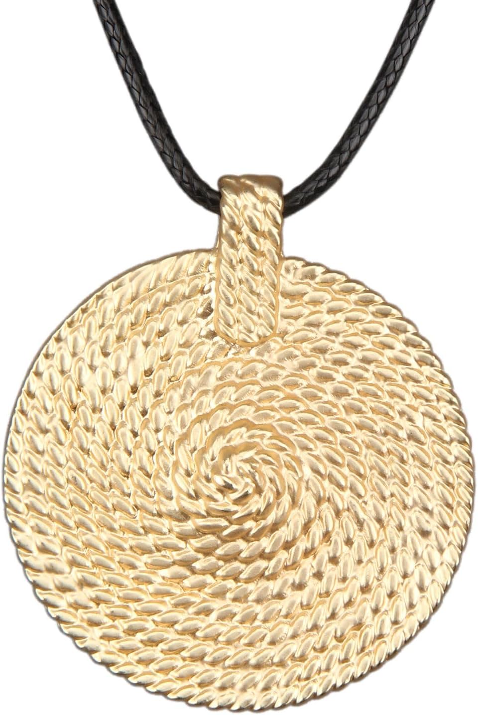 Manufacturer Boho Necklaces for Women Chunky Circle Necklace Layered Boho Circle Leather Choker Necklace Long Vintage Necklaces Bohemian Jewlery Gifts necklace