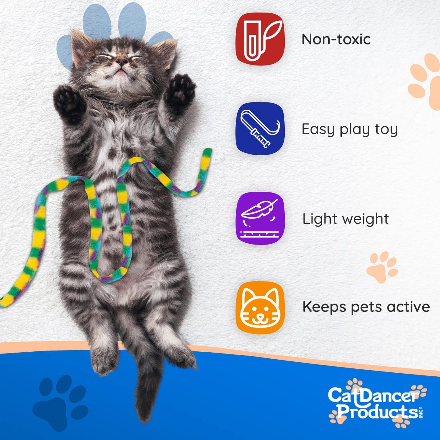 Manufacturer Cat Dancer Products Charmer Interactive Cat Toy Cat toy