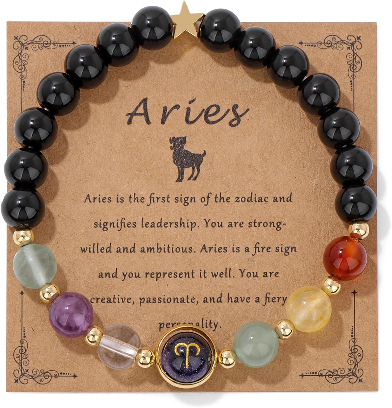 Manufacturer GolbalJew Zodiac Bracelets for Women 12 Constellations Healing Crystal Stone Beads Bracelet Birthday Zodiac Gifts Horoscope Spiritual Bracelet bracelets