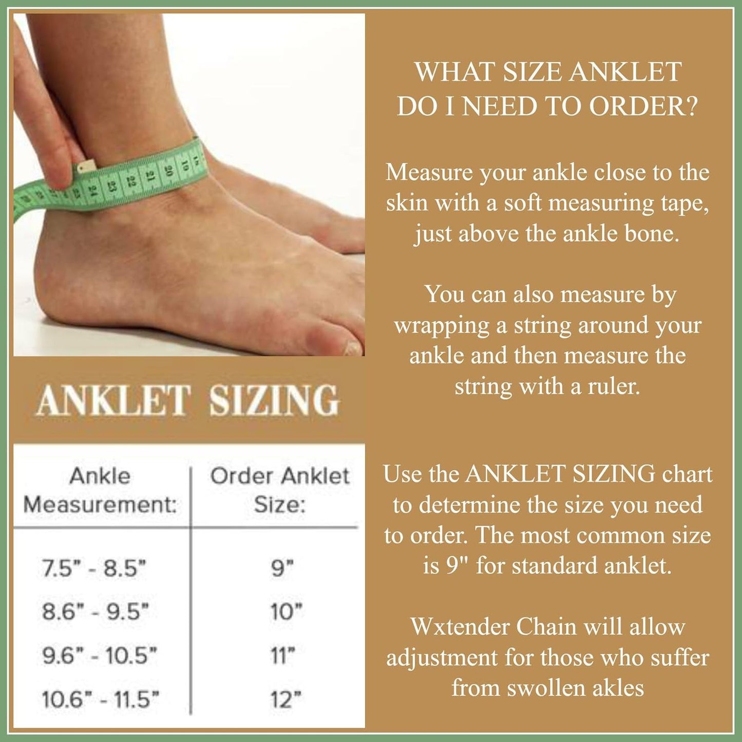 Manufacturer Barzel 18K Gold Plated Flat Marina Link Anklet for Women - Made In Brazil bracelets