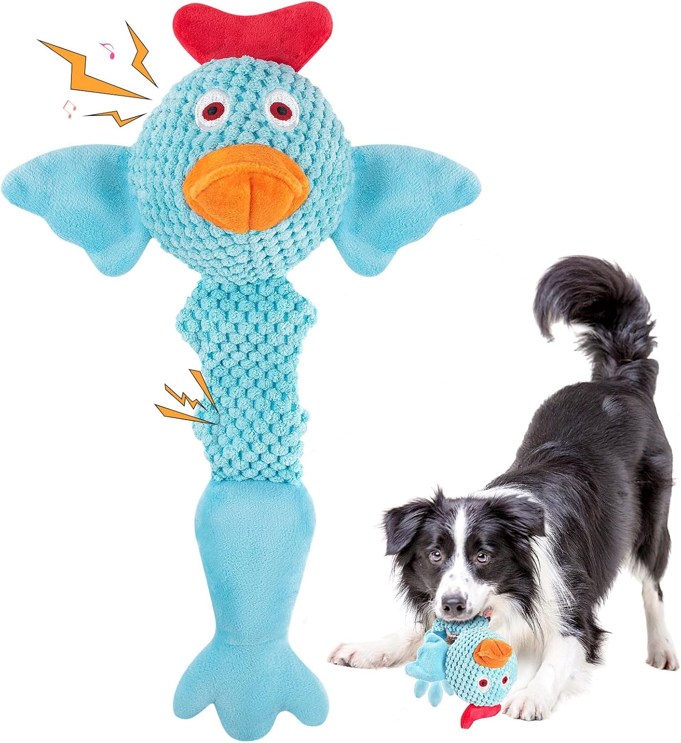 Manufacturer Large Squeaky Dog Toys- Plush Dog Toys with Soft Fabric for Small, Medium, and Large Dogs Daily Companionship, Training Reward Gift Dog toy