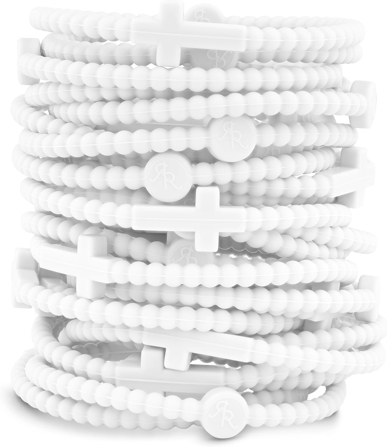 Manufacturer Ryan & Rose Jesus Bracelets - Cross Silicone Bracelet bracelets
