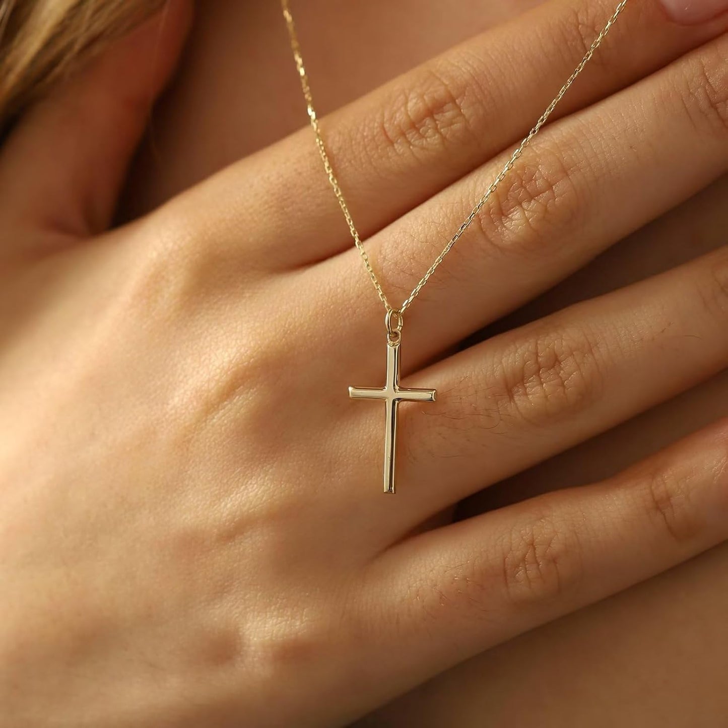Manufacturer MONOZO Cross Necklace for Women,14K Gold Plated Cross Necklace Layered Gold Cross Necklace Tiny Sideway Cross Choker Necklace Gold Cross Necklaces for Women Trendy Gold Jewelry Gifts for Women Trendy necklace