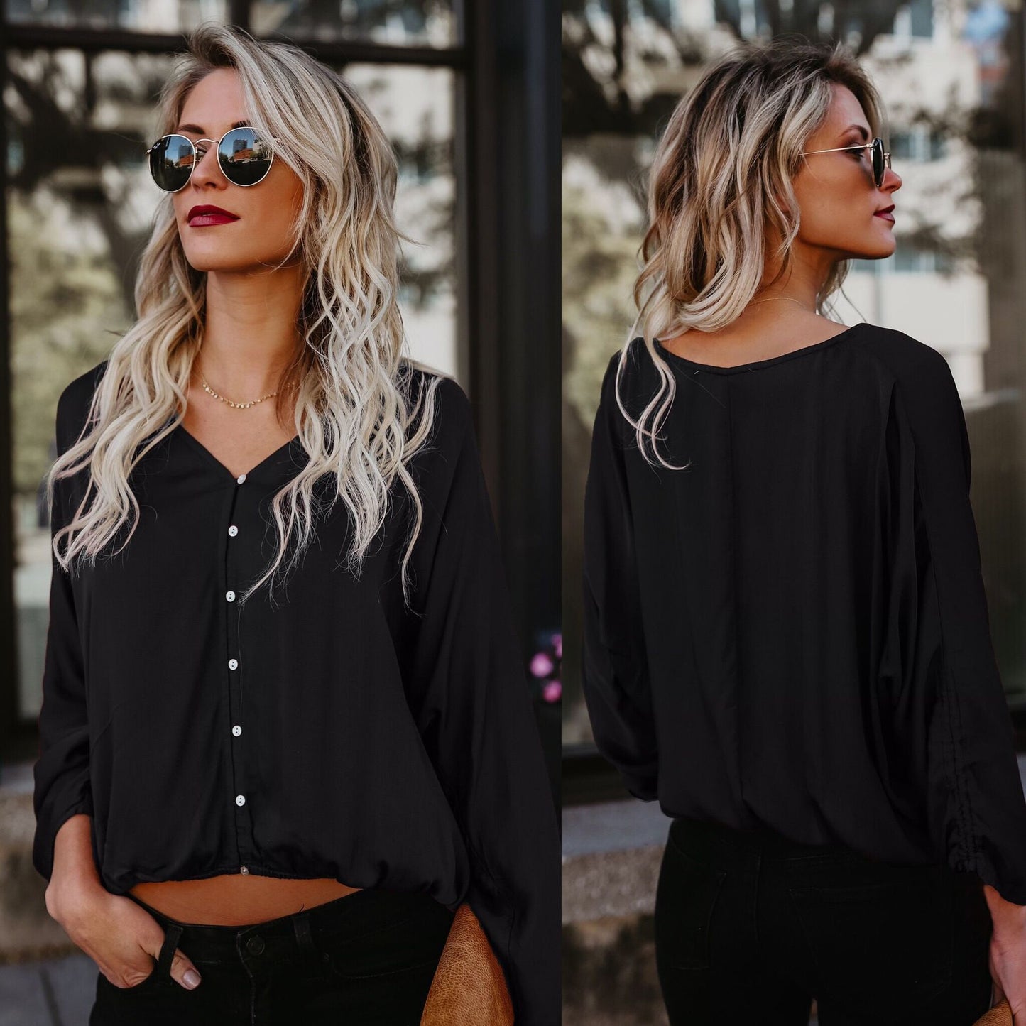 New hot-selling spring and summer loose casual large-size cotton long-sleeved shirts