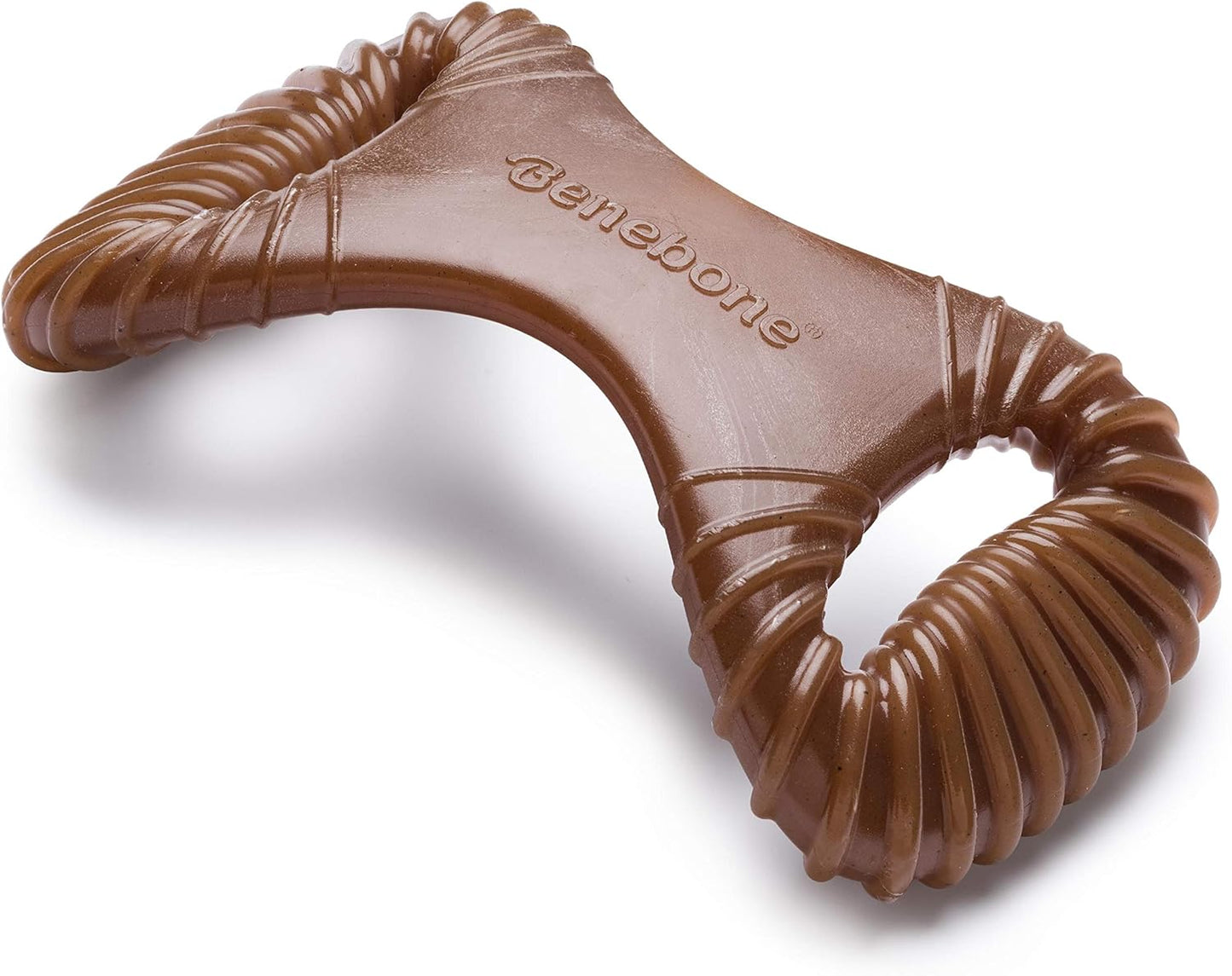 Manufacturer Benebone Dental Durable Dog Chew Toy for Aggressive Chewers, Real Bacon, Made in USA, Medium Dog toy