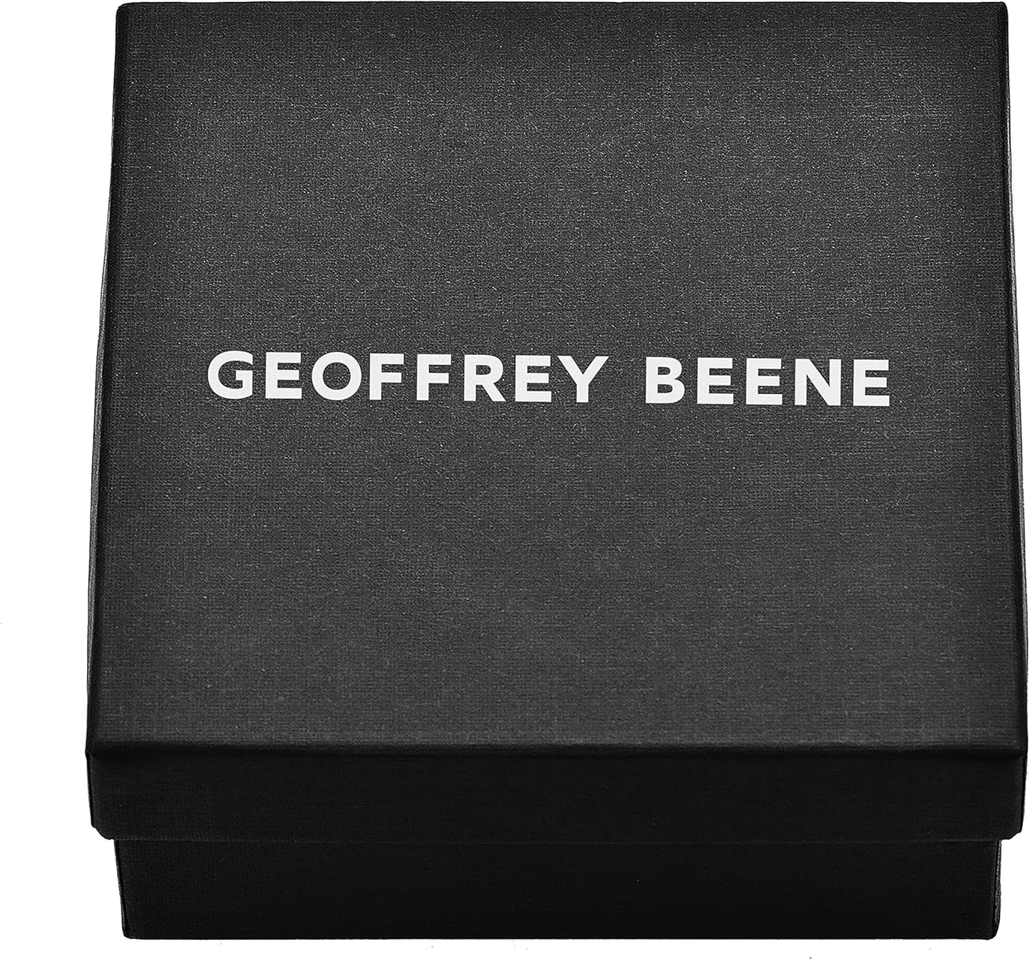Manufacturer Geoffrey Beene Men's Braided Genuine Leather Bracelet with Stainless Steel Closure bracelets
