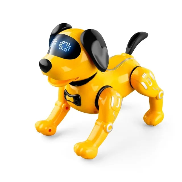 Electric RC Robot dog Touch &2.4G Remote Control Pet Dog Dance Singing Program Sleep Like Baby Gnawing Bone VS Walk Dinosaur Toy
