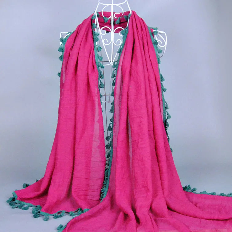 colourful fashion ladies wrap 9 color Large size high quality classical scarves/scarf shawls muslim hijab Solid