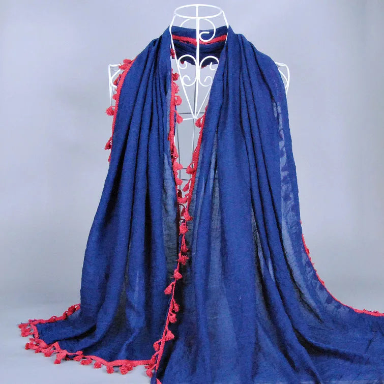 colourful fashion ladies wrap 9 color Large size high quality classical scarves/scarf shawls muslim hijab Solid