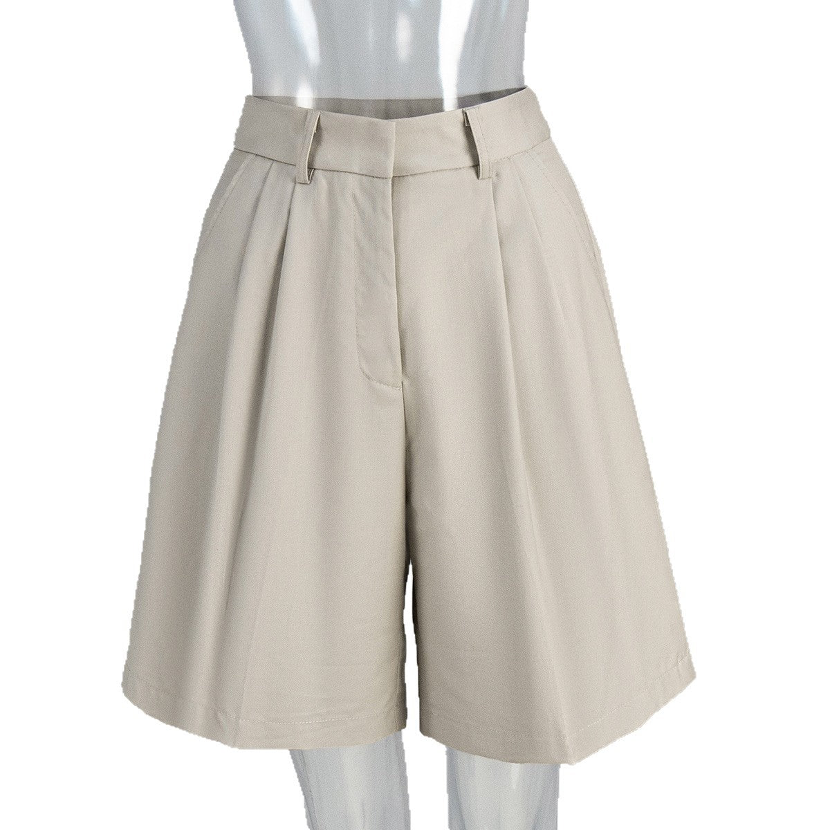 Straight-leg pants summer European and American style shorts temperament casual versatile loose and thin five-point suit shorts