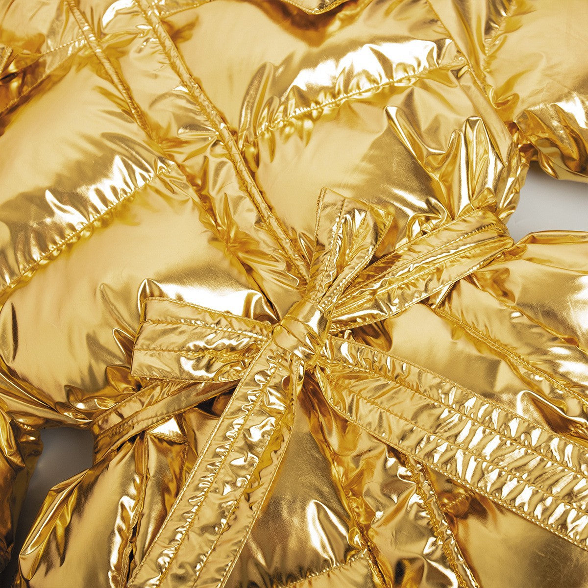 Hooded cotton jacket women's sports outdoor glossy bread clothing European and American autumn and winter casual cotton-padded jackets