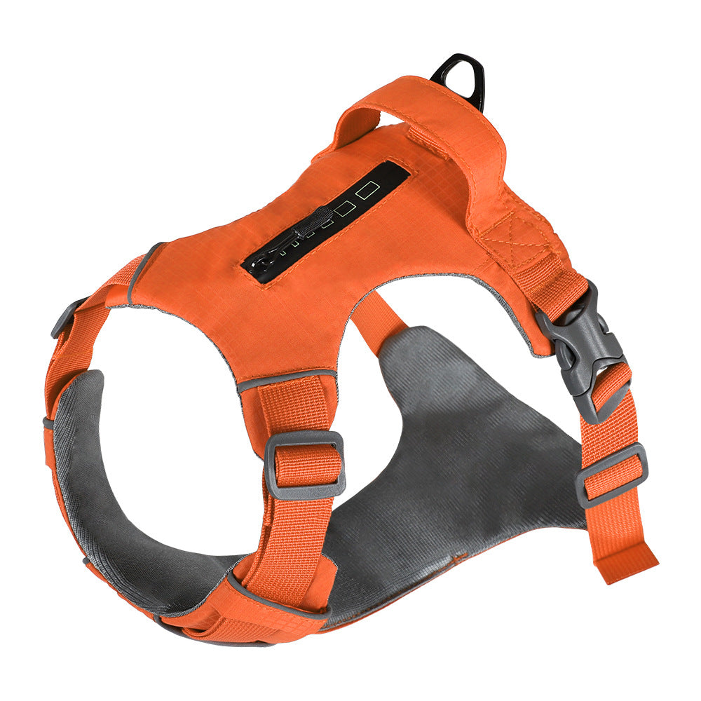 New vest-type anti-break-free pet chest strap, wear-resistant hand, medium and large dog dog leash dog toy