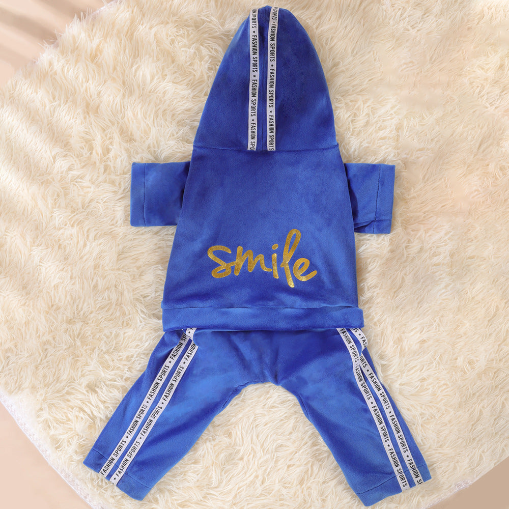 Amazon spring and summer dog four-legged clothes than bear teddy small dog dog clothes sports style pet clothes spot dog toy