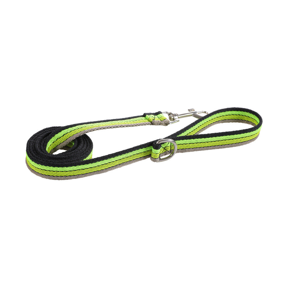 New pet leash, rainbow color dog walking leash, light and breathable, convenient chest strap, spot dog chest back dog toy