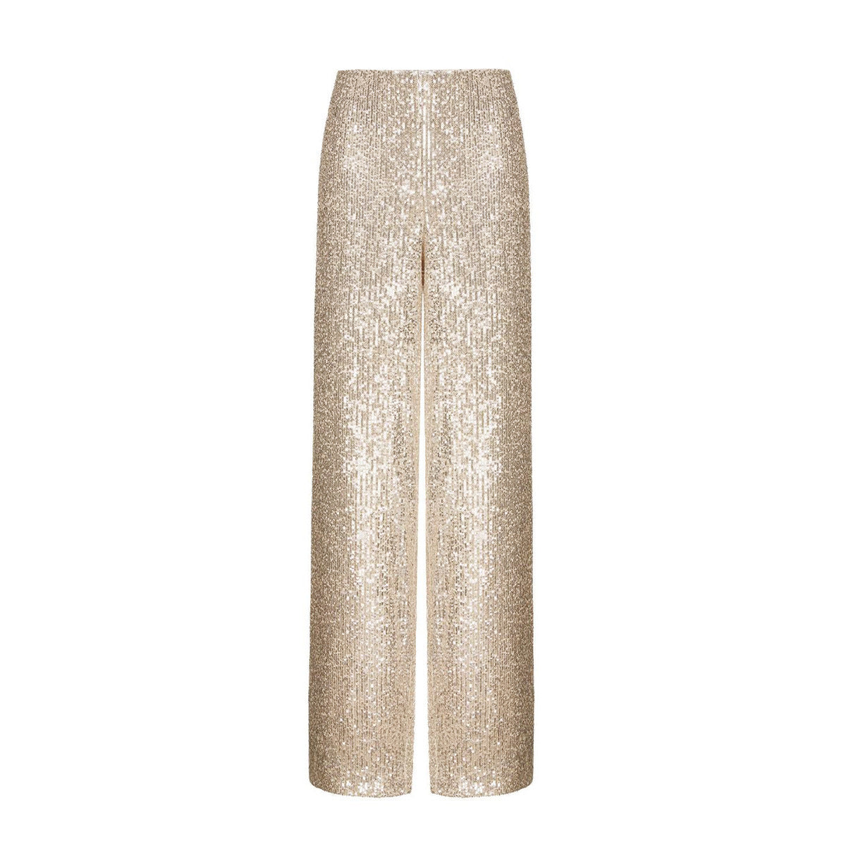 sequined trousers European and American autumn and winter new insY2K trend American pearlescent sequined straight mopping trousers pant