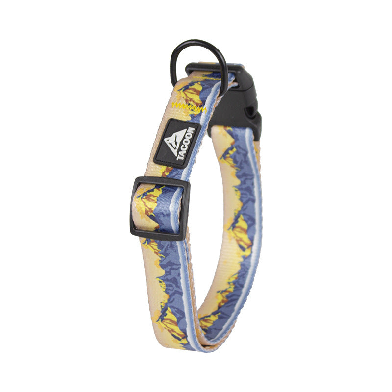 Popular dog leash, retractable dog collar, Rizhao Jinshan thickened nylon anti-bite leash dog toy