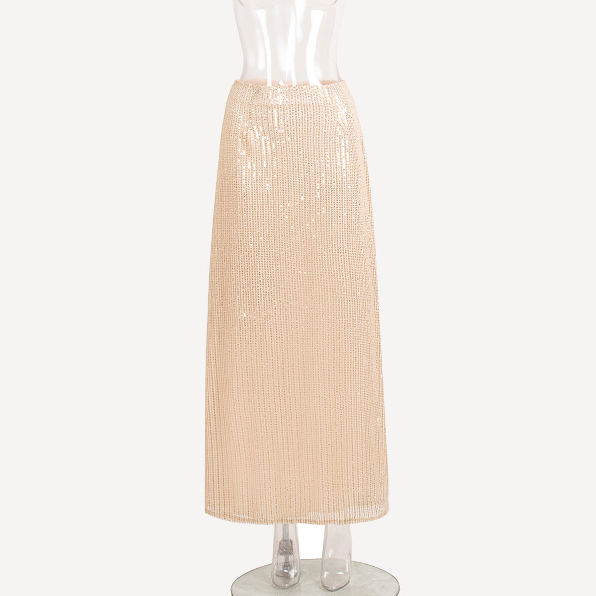 Cross-border sequined skirt European and American new women's street trend long sexy spice girl sequined skirt dress