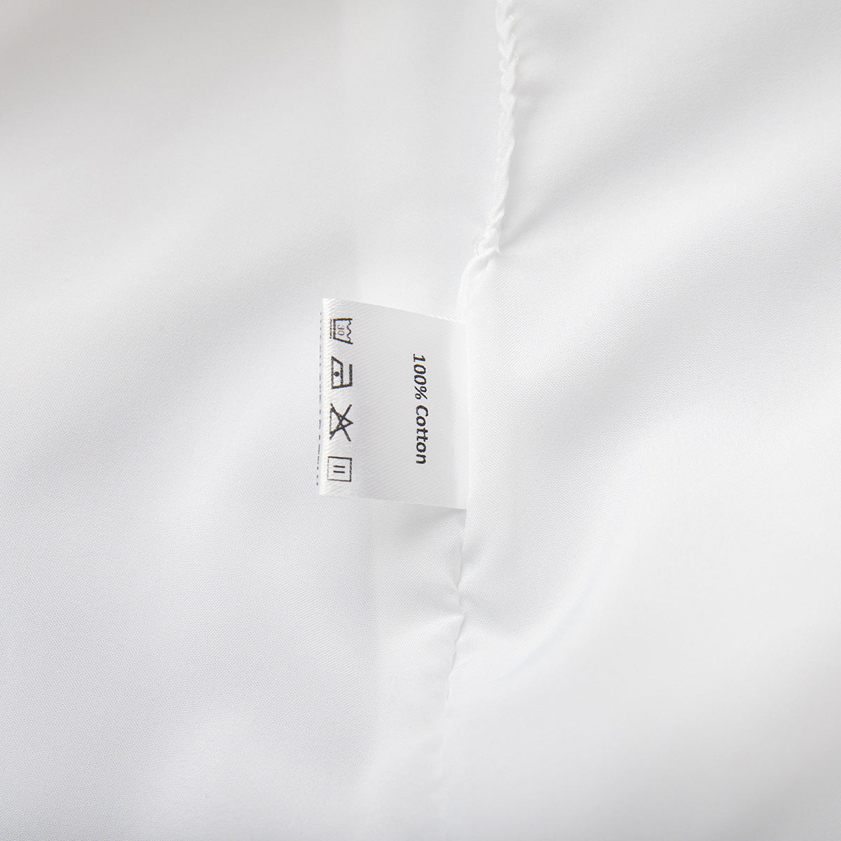 Pure cotton round neck bubble sleeve dress European and American spring and summer new solid color loose casual dress women