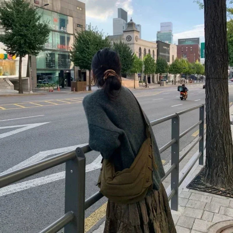 Brand Original Nylon Croissant Bag Wandering Postman Dumpling Bag Shoulder Messenger Bag Croissant Bag Chest Bag