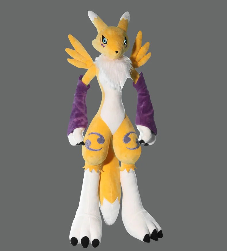 Giant 170cm Anime Digital PokéMon Baby Demon Fox Beast Sanaido Menace Fairy Ibuki Plush Dolls Fox Toys 80cm Ornaments Kids Gift
