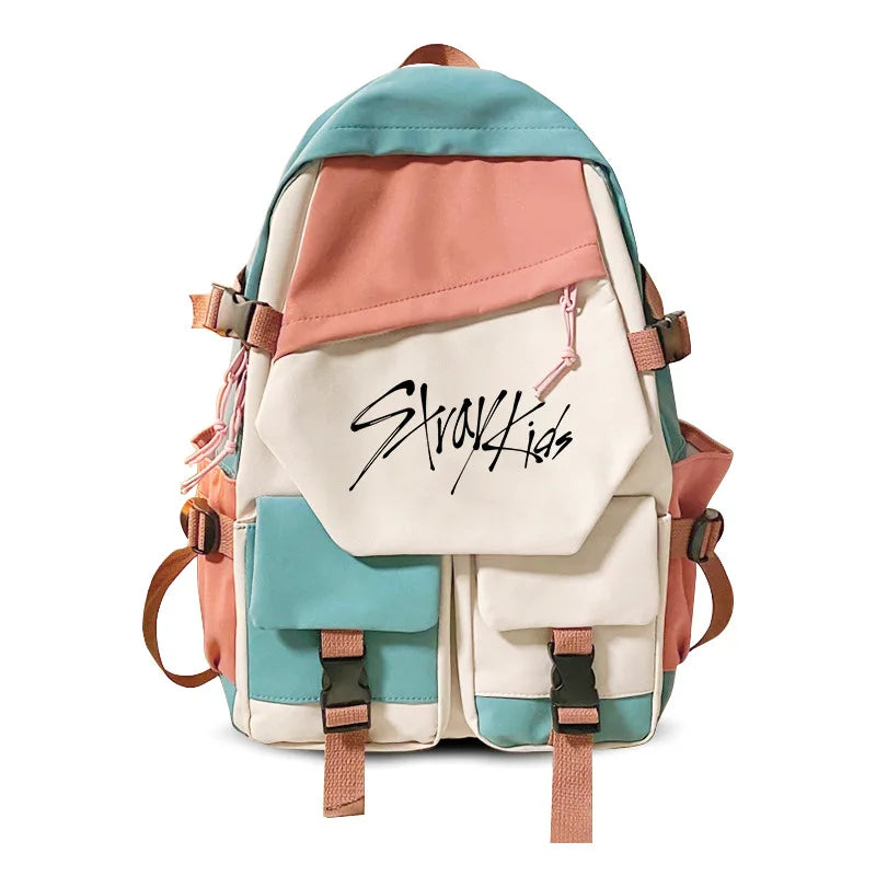 Backpack for Fans Kpop Singer Team Travel Laptop Backpack Bags Bangchan Woojin Lee Know Minho Fans BagLightweight Backpack