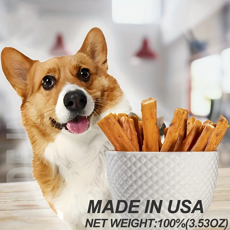 Pet Food Dog Snacks Delicious Beef Jerky/Duck Jerky/Chicken Sweet Potato Sticks/Turkey Meatballs/Dried Salmon Pet Food for Dogs dog food