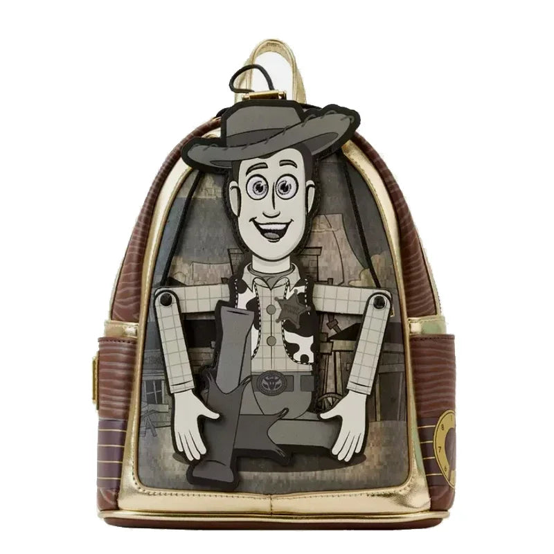 Nightmare Before Christmas Jack Pumpkin Glow Head Mini Backpack bag