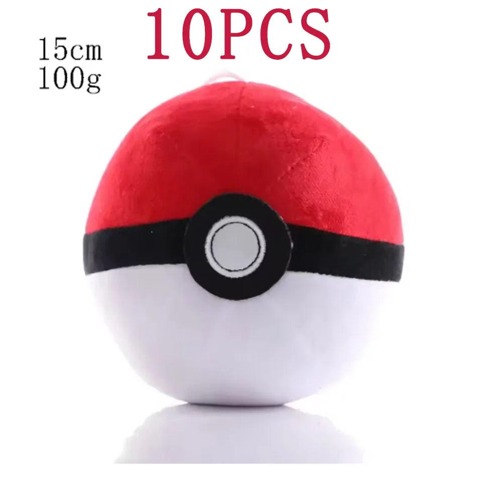 10PCS 20cm Pokemon Stuffed Plush Toy Kawaii Pikachu Anime Doll Kids Birthday Kawaii Cute Soft Children Stuffed Plush