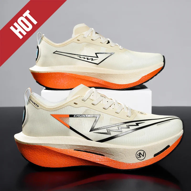 Manufacturer NEW Running Shoes Carbon Board Marathon Men Sports Breathable Lightweight Women's Comfortable Athletic Nonskid Sneakers Casual Sneakers