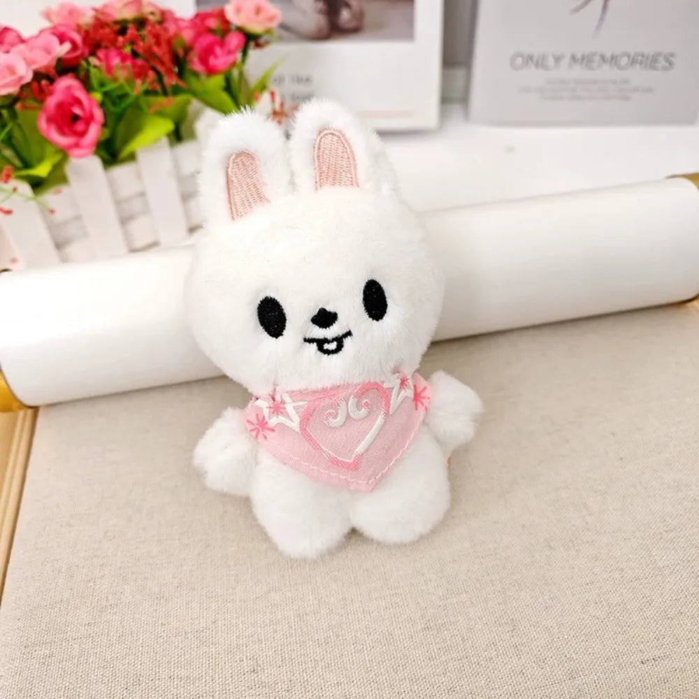 New KPOP Skzoo Plush Keychain Korean Ide Pendant Toy Keychain Fan Collection Giftsol Felix HyunJin Jisung Plush Cartoon