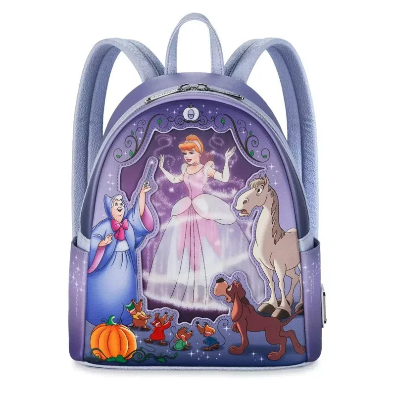 Nightmare Before Christmas Jack Pumpkin Glow Head Mini Backpack bag