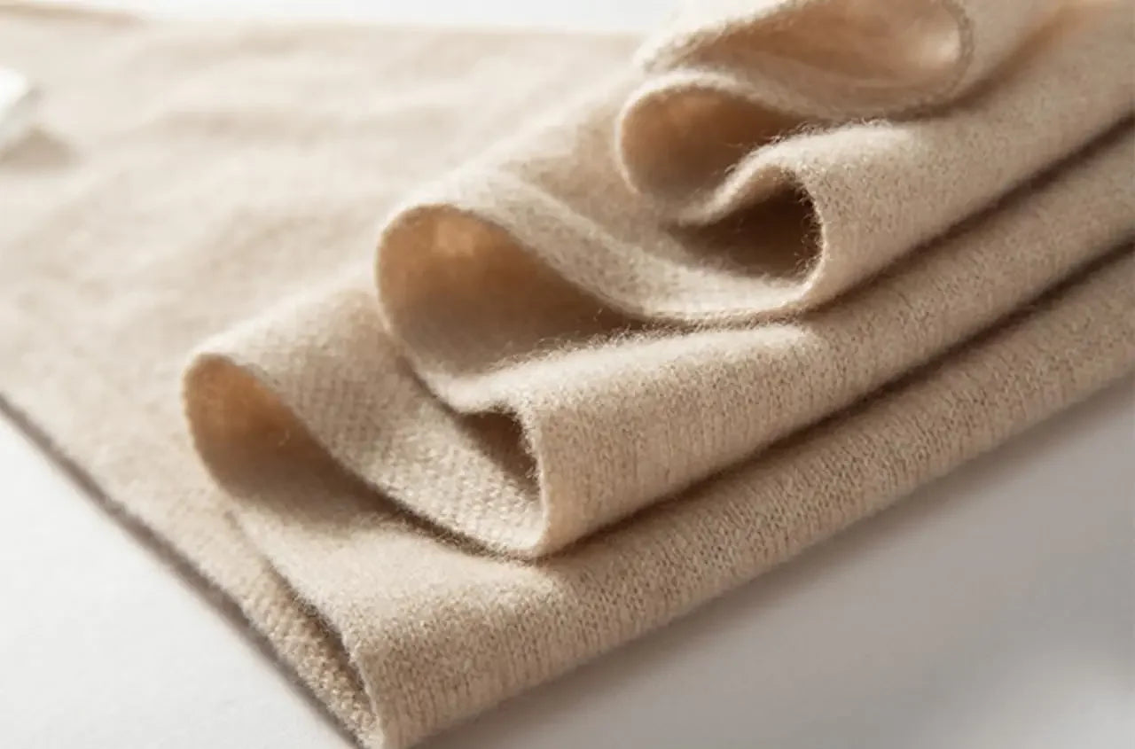 Y2K 100%Cashmere Women's Knit Triangle Scarf - Downtown Girl Aesthetic Essential, Head Scarf & Trendy Shawl Combo