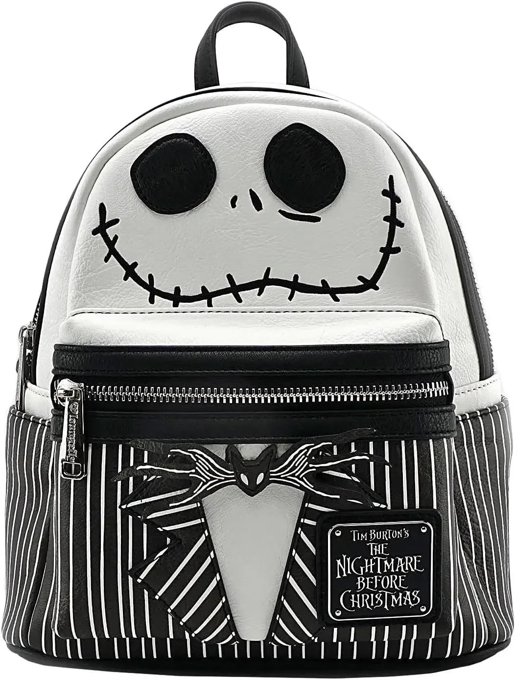 Nightmare Before Christmas Jack Pumpkin Glow Head Mini Backpack bag